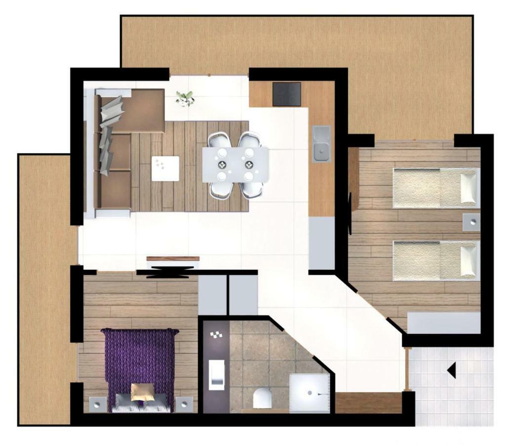 Stella Di Mare Apartment Закопане Екстериор снимка